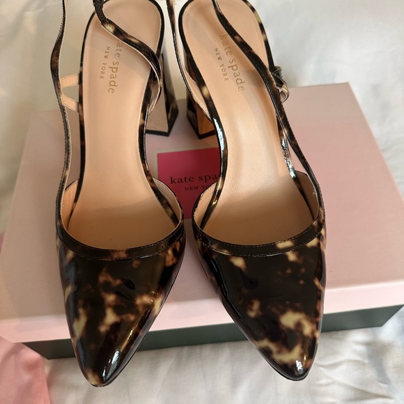 Kate spade sling back heels - Picture 3 of 6